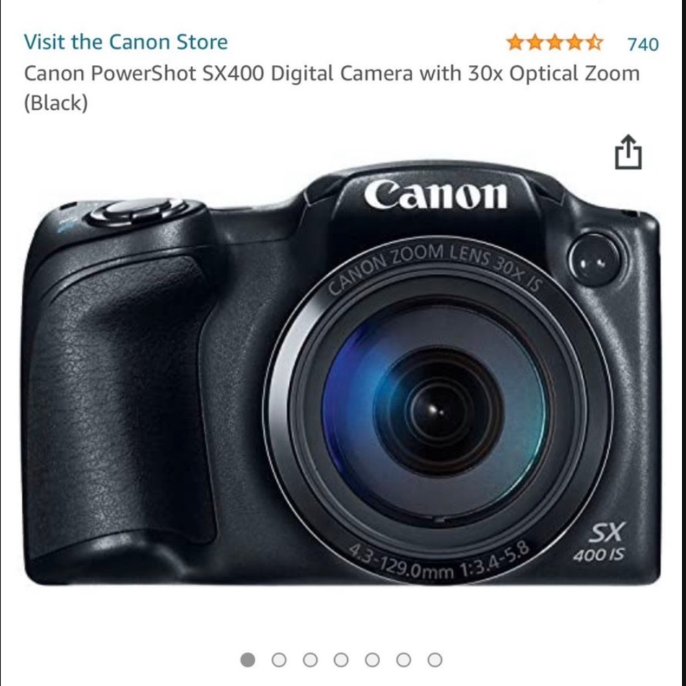 CANON CAMERA NEVER USED POWERSHOT SX400
